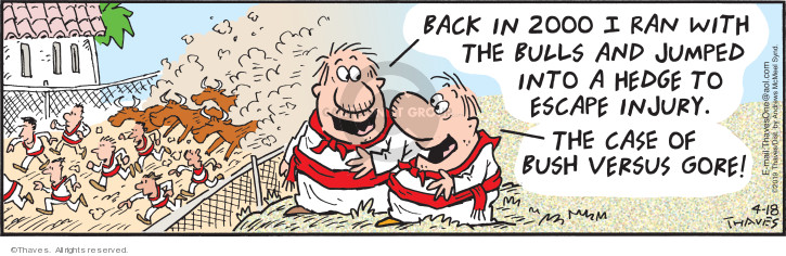 Comic Strip Bob Thaves Tom Thaves  Frank and Ernest 2019-04-18 2000