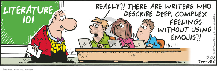 Comic Strip Bob Thaves Tom Thaves  Frank and Ernest 2021-02-22 101