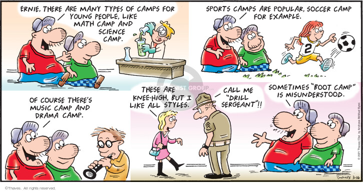 Comic Strip Bob Thaves Tom Thaves  Frank and Ernest 2021-05-16 math