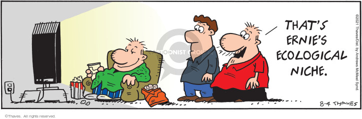 Comic Strip Bob Thaves Tom Thaves  Frank and Ernest 2021-08-04 environment