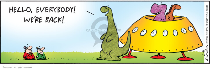 Comic Strip Bob Thaves Tom Thaves  Frank and Ernest 2022-06-09 travel