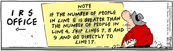 Comic Strip Bob Thaves Tom Thaves  Frank and Ernest 2006-01-21 math