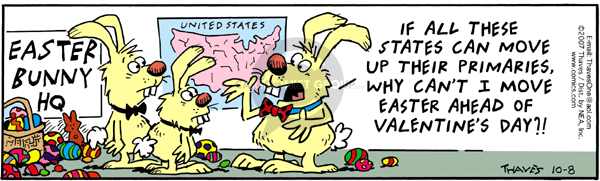 Comic Strip Bob Thaves Tom Thaves  Frank and Ernest 2007-10-08 2008 primary