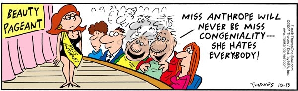 Comic Strip Bob Thaves Tom Thaves  Frank and Ernest 2007-10-13 disposition