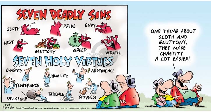 Comic Strip Bob Thaves Tom Thaves  Frank and Ernest 2008-03-23 kindness