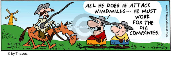 Comic Strip Bob Thaves Tom Thaves  Frank and Ernest 2002-07-06 greenhouse gas