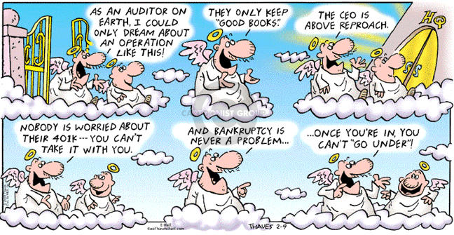 Comic Strip Bob Thaves Tom Thaves  Frank and Ernest 2003-02-09 401k