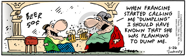 Comic Strip Bob Thaves Tom Thaves  Frank and Ernest 2006-05-26 $.50