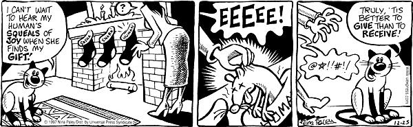 Comic Strip Nina Paley  Fluff 1997-12-25 'tis