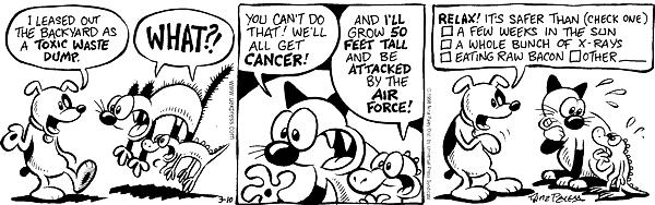 Comic Strip Nina Paley  Fluff 1998-03-10 environment