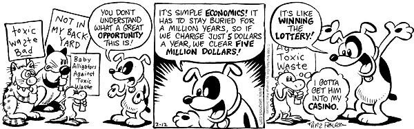 Comic Strip Nina Paley  Fluff 1998-03-12 environment