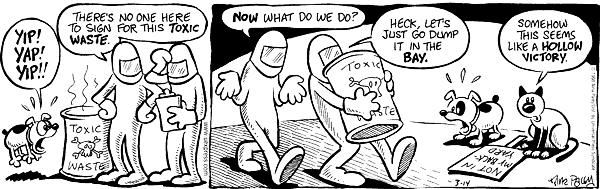 Comic Strip Nina Paley  Fluff 1998-03-14 environment