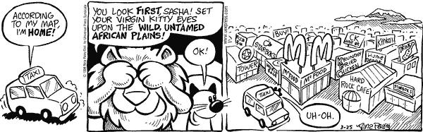 Comic Strip Nina Paley  Fluff 1998-03-25 environment