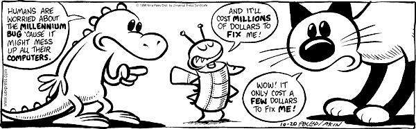 Comic Strip Nina Paley  Fluff 1998-10-20 $2,000