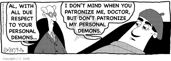 Comic Strip J.C. Duffy  Fusco Brothers 2009-09-16 respect