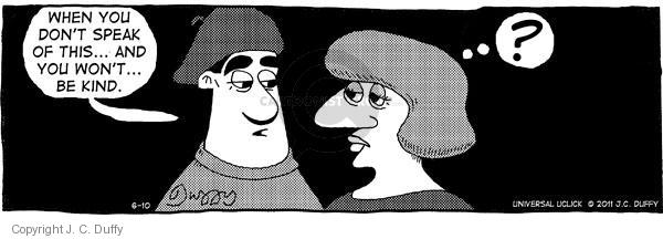 Comic Strip J.C. Duffy  Fusco Brothers 2011-06-10 kindness