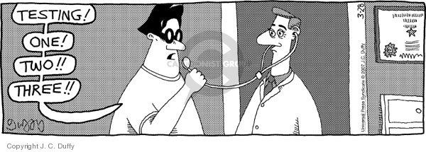 Comic Strip J.C. Duffy  Fusco Brothers 2007-03-28 3-D