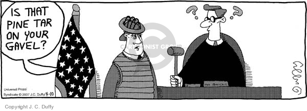 Comic Strip J.C. Duffy  Fusco Brothers 2007-04-10 baseball