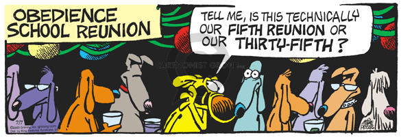 Comic Strip Mike Peters  Mother Goose and Grimm 2003-07-07 math