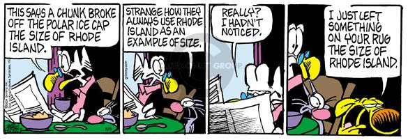 Comic Strip Mike Peters  Mother Goose and Grimm 2004-08-09 greenhouse gas