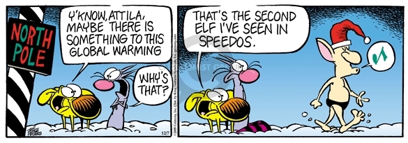 Comic Strip Mike Peters  Mother Goose and Grimm 2005-12-07 environment