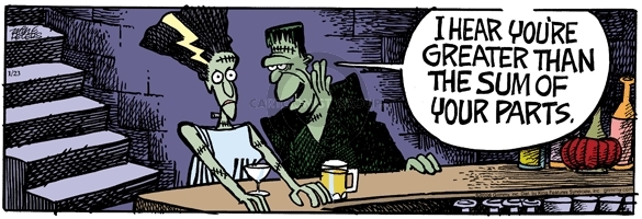 Comic Strip Mike Peters  Mother Goose and Grimm 2006-01-23 math