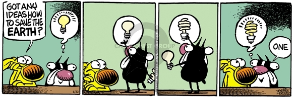 Comic Strip Mike Peters  Mother Goose and Grimm 2009-04-22 environment