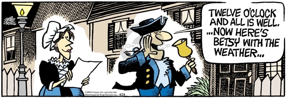 Comic Strip Mike Peters  Mother Goose and Grimm 2009-04-24 18th Century