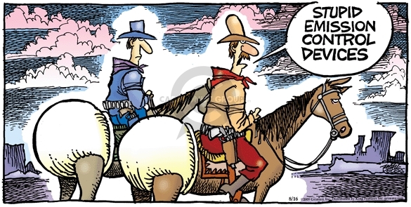 Comic Strip Mike Peters  Mother Goose and Grimm 2009-08-16 environment