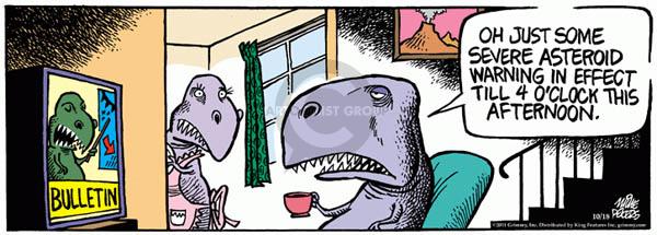 Comic Strip Mike Peters  Mother Goose and Grimm 2011-10-18 environment