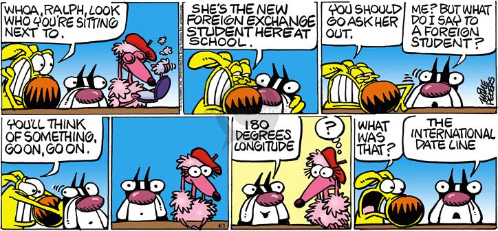 Comic Strip Mike Peters  Mother Goose and Grimm 2012-04-01 180