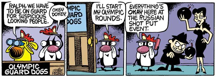 Comic Strip Mike Peters  Mother Goose and Grimm 2012-08-01 2012 Olympics