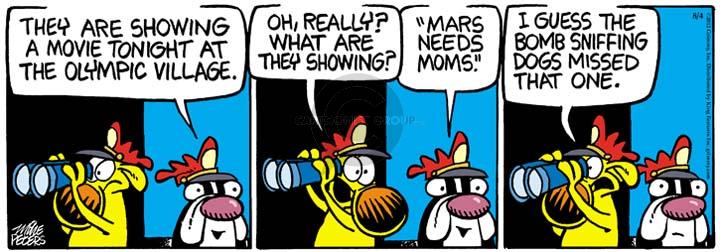 Comic Strip Mike Peters  Mother Goose and Grimm 2012-08-04 2012 Olympics