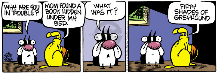 Comic Strip Mike Peters  Mother Goose and Grimm 2015-04-09 50 Shades of Grey