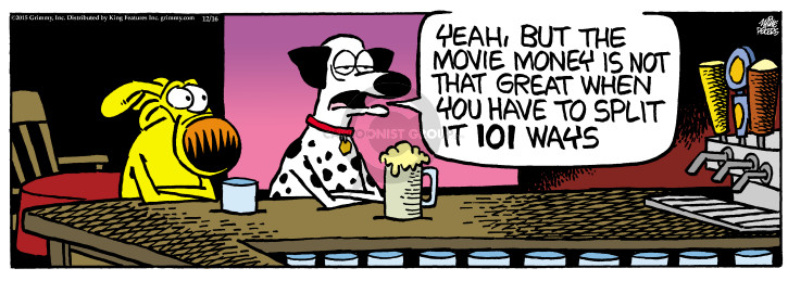 Comic Strip Mike Peters  Mother Goose and Grimm 2015-12-16 101