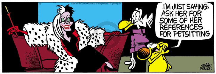 Comic Strip Mike Peters  Mother Goose and Grimm 2016-08-03 101