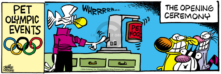Comic Strip Mike Peters  Mother Goose and Grimm 2016-08-09 2016 Olympics