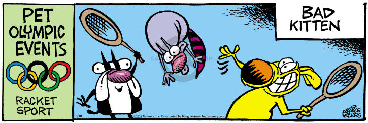 Comic Strip Mike Peters  Mother Goose and Grimm 2016-08-10 2016 Olympics