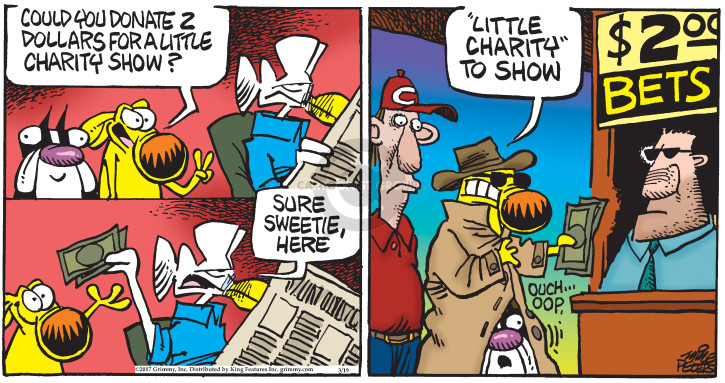 Comic Strip Mike Peters  Mother Goose and Grimm 2017-03-19 $2.00