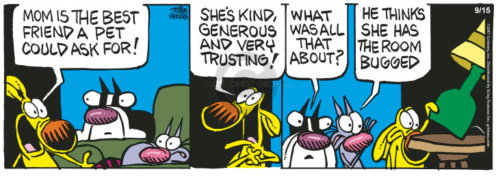 Comic Strip Mike Peters  Mother Goose and Grimm 2017-09-15 kindness