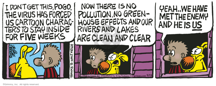 Comic Strip Mike Peters  Mother Goose and Grimm 2020-05-11 environment