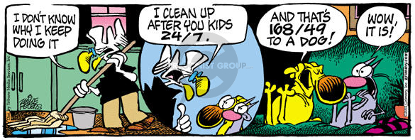 Comic Strip Mike Peters  Mother Goose and Grimm 2002-04-11 math