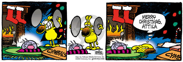 Comic Strip Mike Peters  Mother Goose and Grimm 2002-12-25 kindness