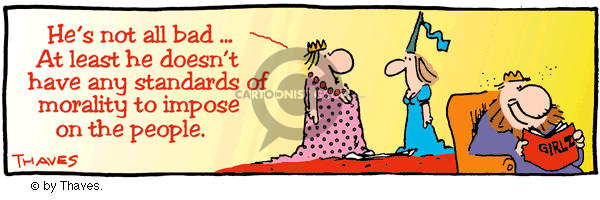 Comic Strip Bob Thaves  King Baloo 1990-01-01 ethical