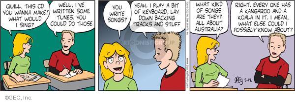 Comic Strip Greg Evans  Luann 2010-05-12 kind