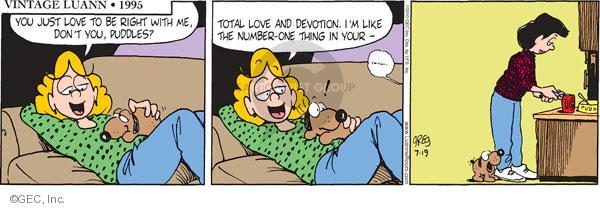 Comic Strip Greg Evans  Luann 2010-07-19 number