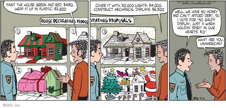 Comic Strip Greg Evans  Luann 2010-12-12 $2,000