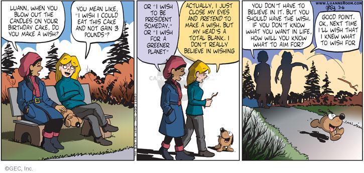 Comic Strip Greg Evans  Luann 2011-03-06 environment