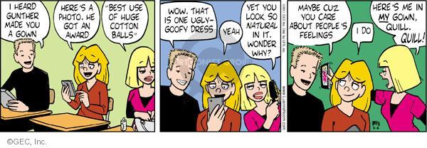 Comic Strip Greg Evans  Luann 2011-05-04 considerate