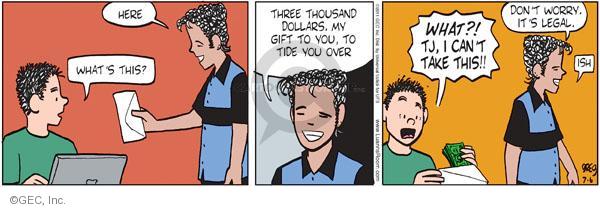 Comic Strip Greg Evans  Luann 2011-07-06 $3.00